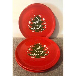 Set of 4  7.75"  Waechtersbach Christmas Plates # 2876